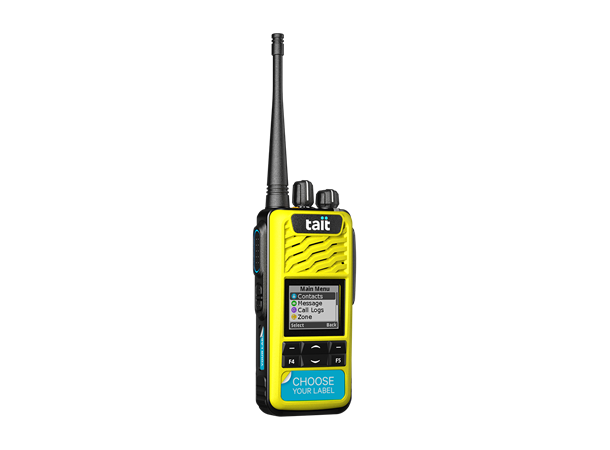 Tait TP3 4-Key Front Panel Yellow