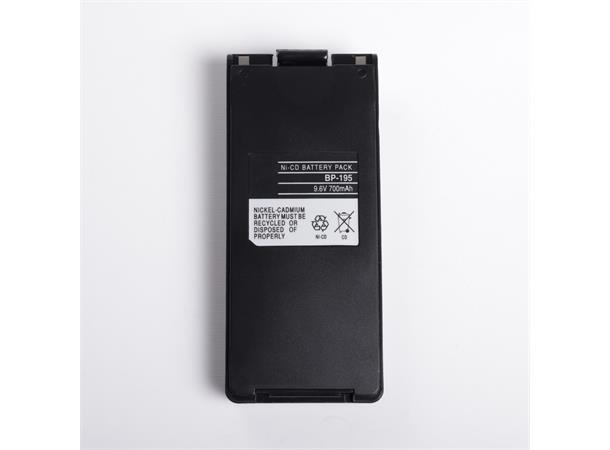 Icom Batteri, 700mAh Ni-CD, 9,6V Til F3S og F4S