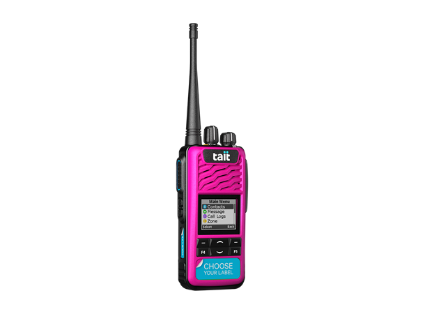 Tait TP3 4-Key Front Panel Pink